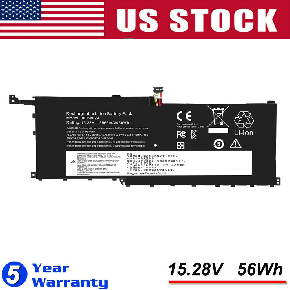 New 00HW028 Battery for Lenovo 00HW029 01AV409 01AV458 01AV444 01AV438 01AV440