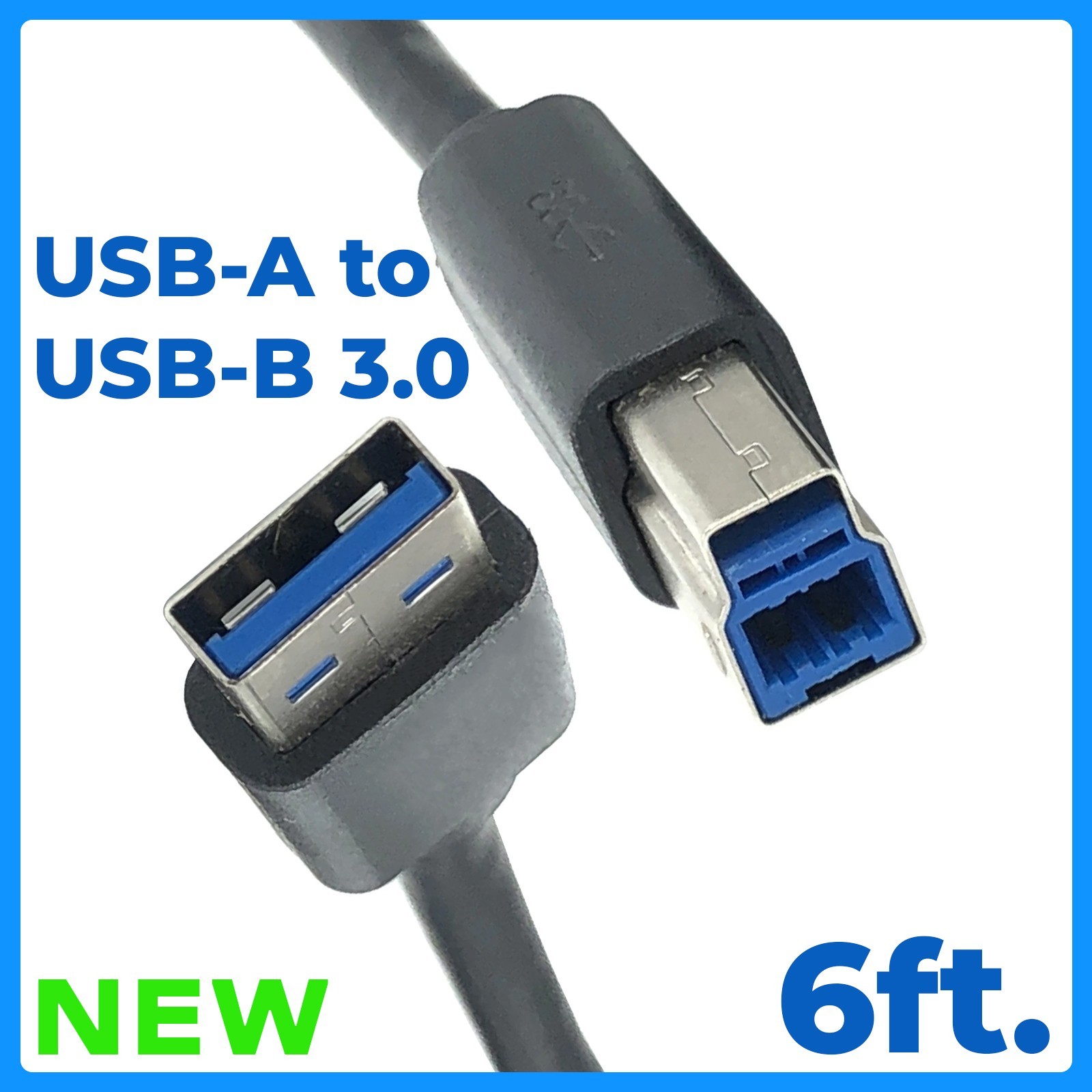 NEW Genuine USB 3.0 Cable for Behringer XENYX Q802USB Interface 2-Bus Mixer