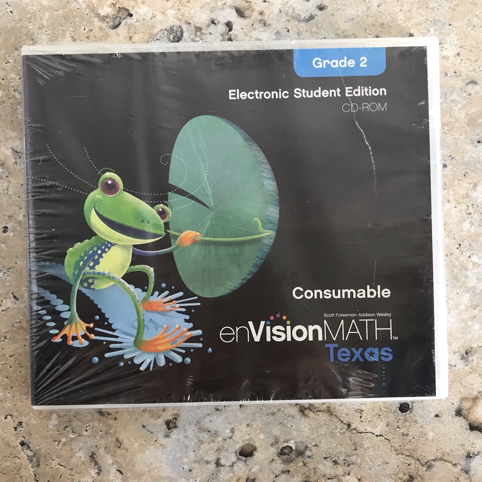 ENVISION MATH TEXAS ELECTRONIC STUDENT EDITION GRADE 2 CD-ROM - SEALED