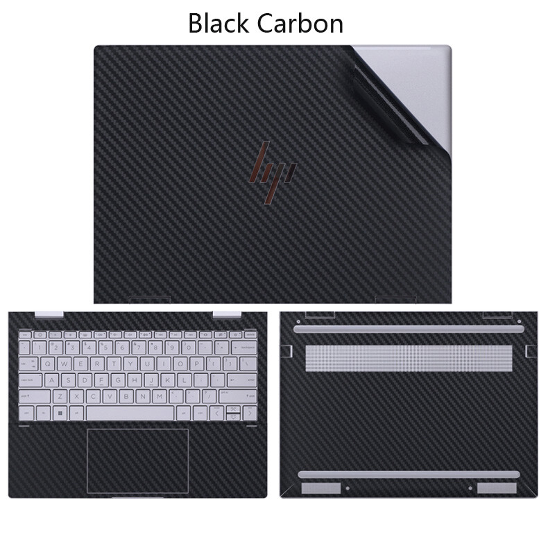 Sticker Skin Cover for HP spectre X360 14-ef (14") 2023 Laptop Carbon Decals