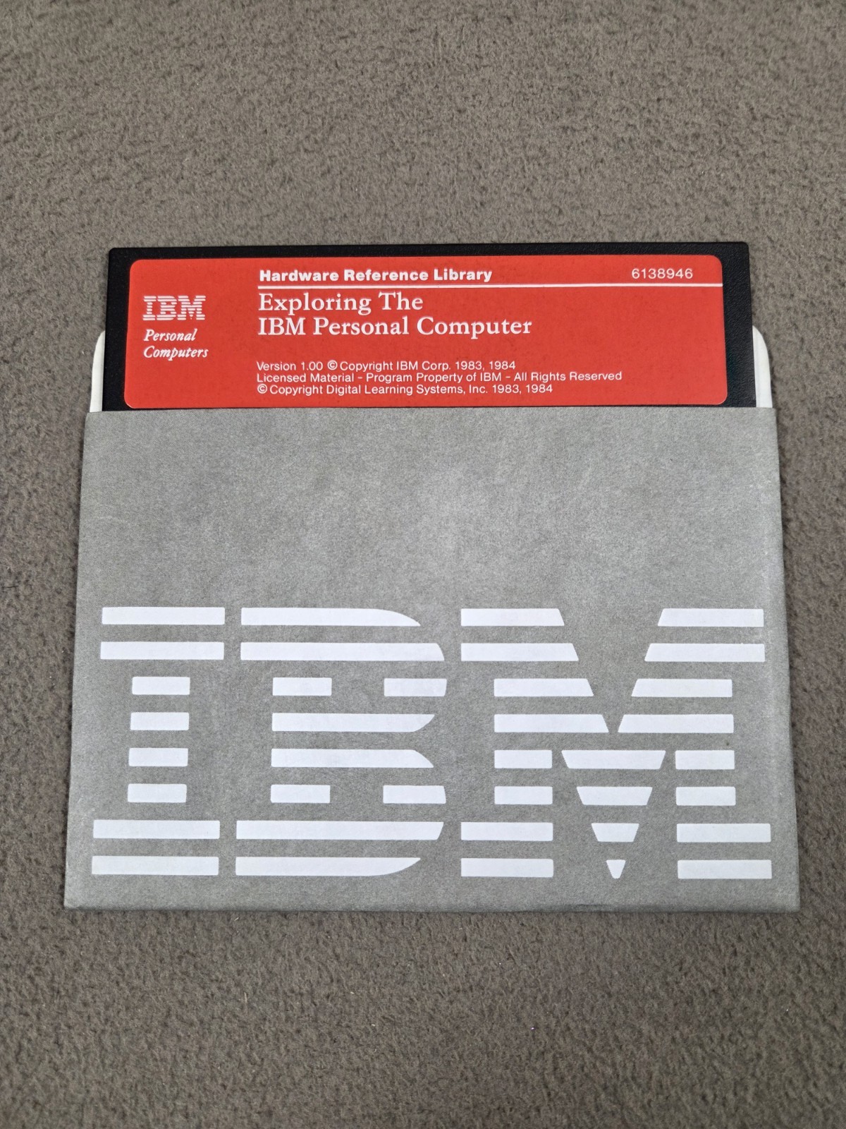 1984 Exploring the IBM Personal Computer 5.25" Floppy #6138946 V 1.00