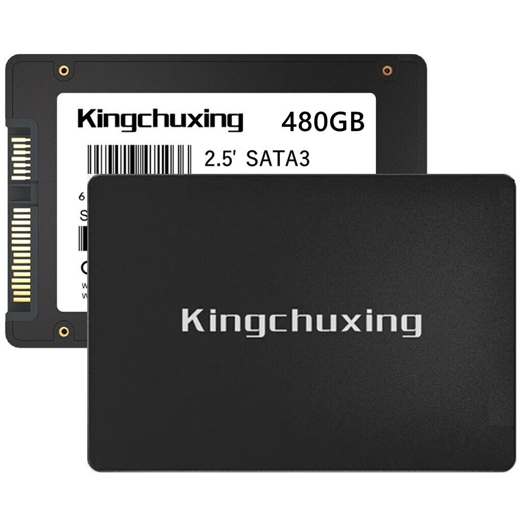 Kingchuxing 2TB 512G SSD 3D NAND 2.5'' SATA III 6GB/s Internal Solid State Drive