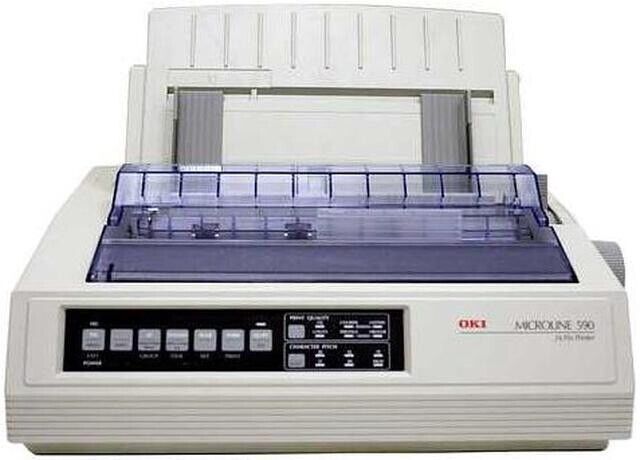 Oki Microline ML 590 Dot Matrix Printer