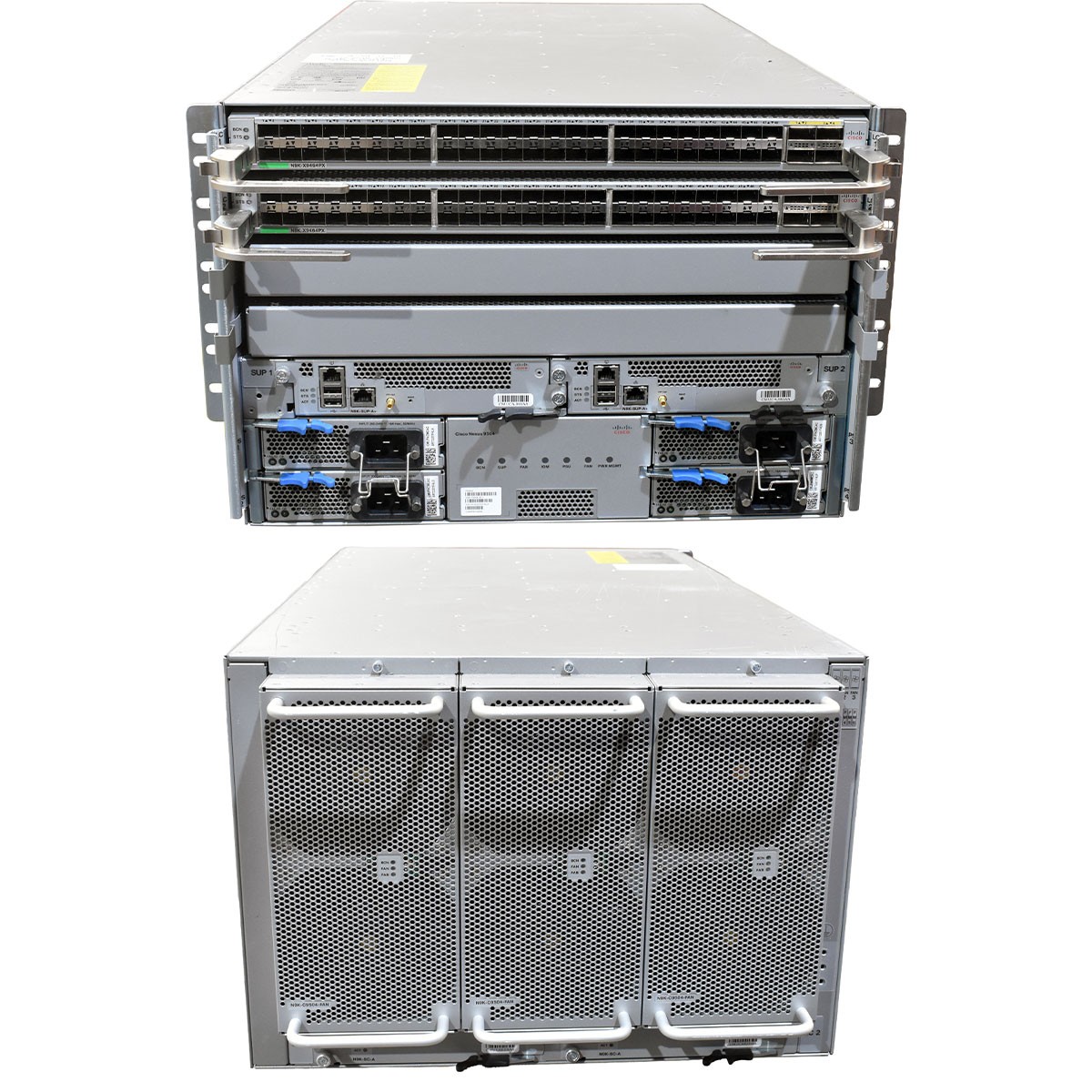 Cisco Nexus 9504 N9K-C9504 +2x Modules N9K-X9464PX 2x Modules N9K-SC-A+ 4x PSU