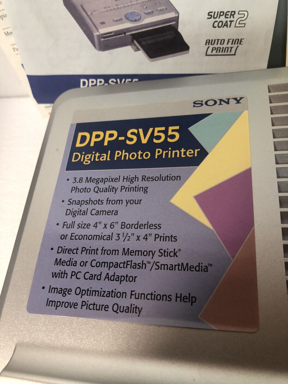Sony DPP-M55 Digital Photo Thermal Printer