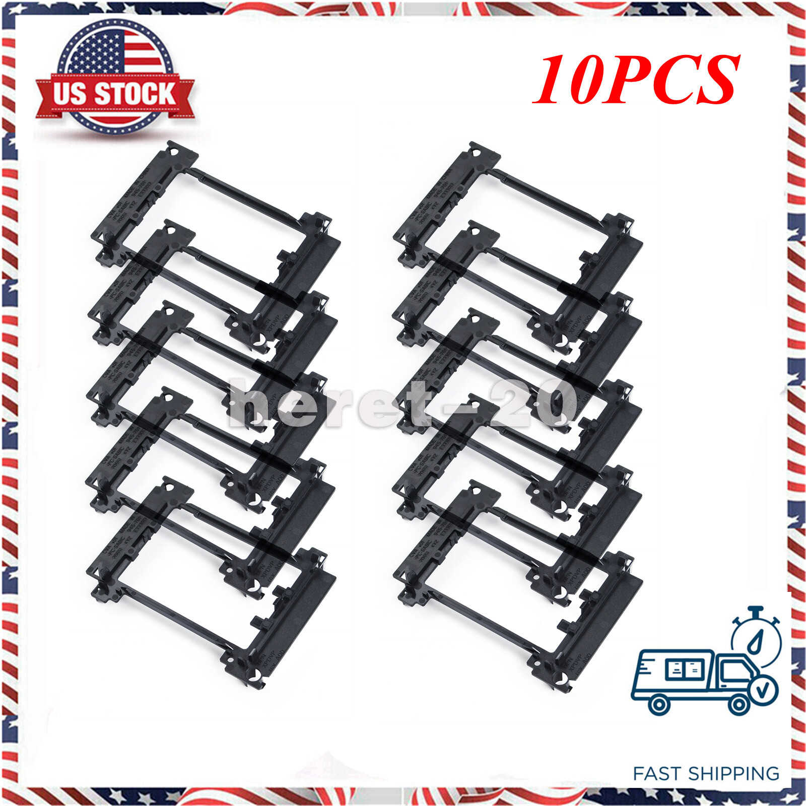 10PCS XPDVP For DELL POWEREDGE R540 R640 R740 R840 M640 CPU CLIP CAGE BRACKET