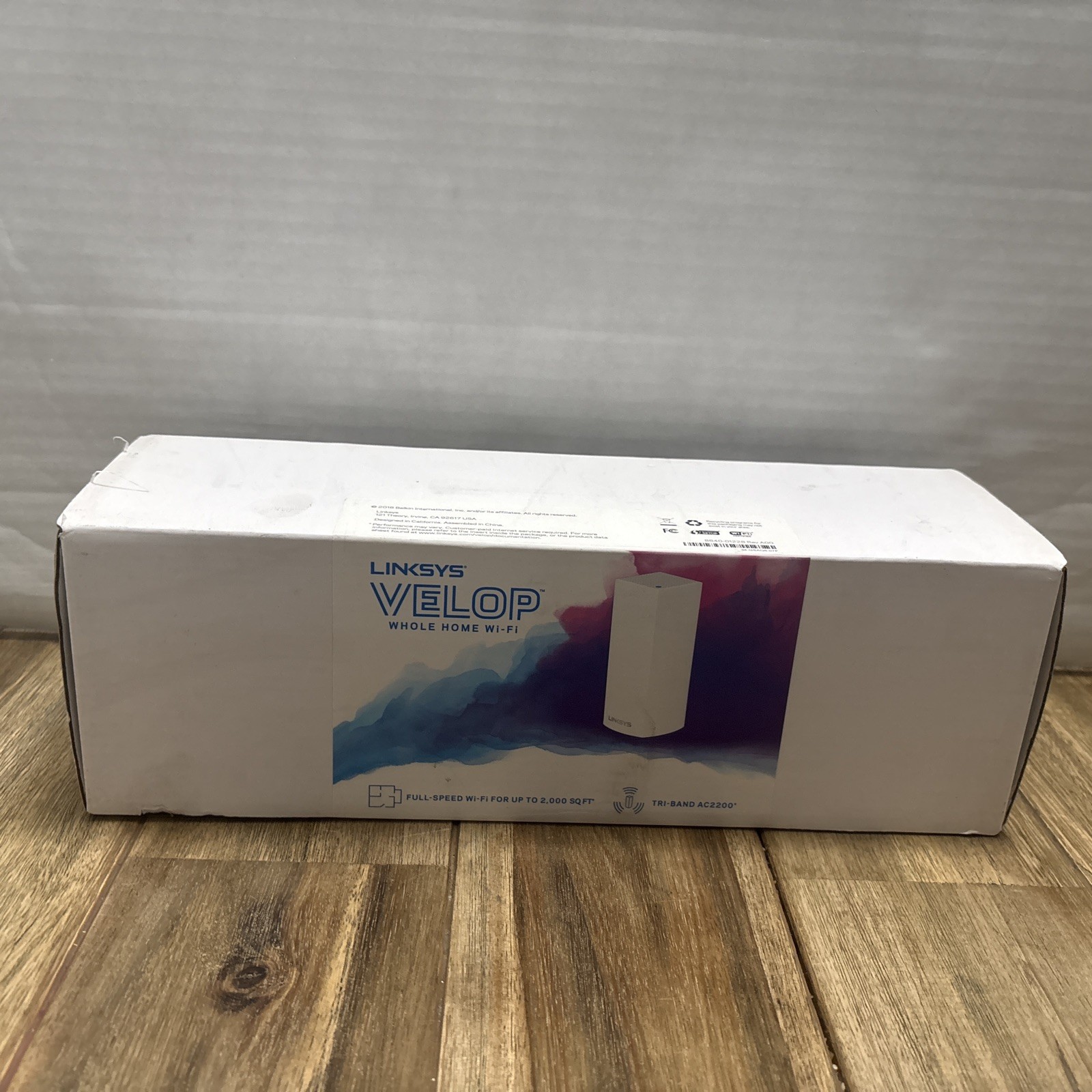 Linksys Velop AC2200 Tri-Band Whole Home Mesh WiFi System 1-Node WHW0301 New