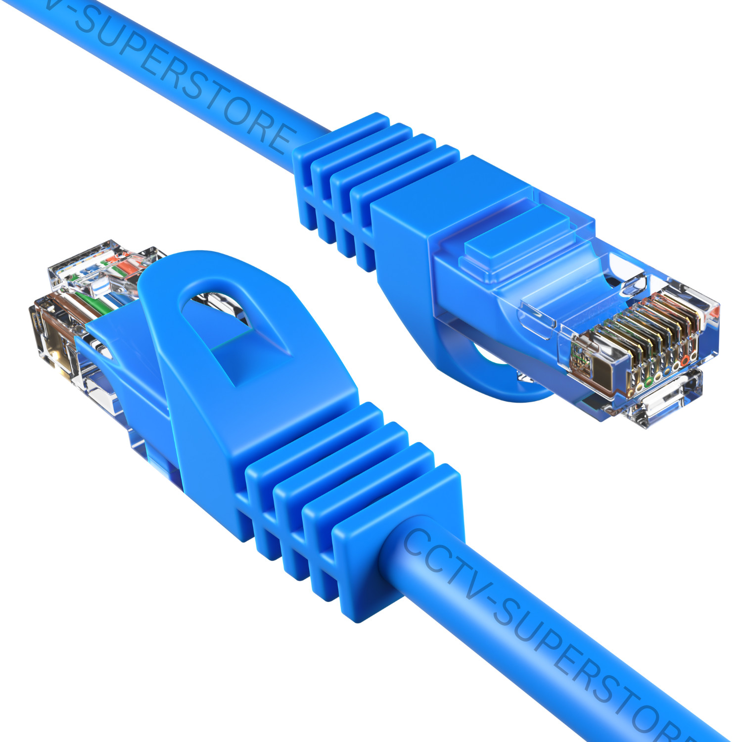15 x 10ft Cat6 Ethernet Cable RJ45 UTP LAN Patch Cord Gaming Streaming Blue