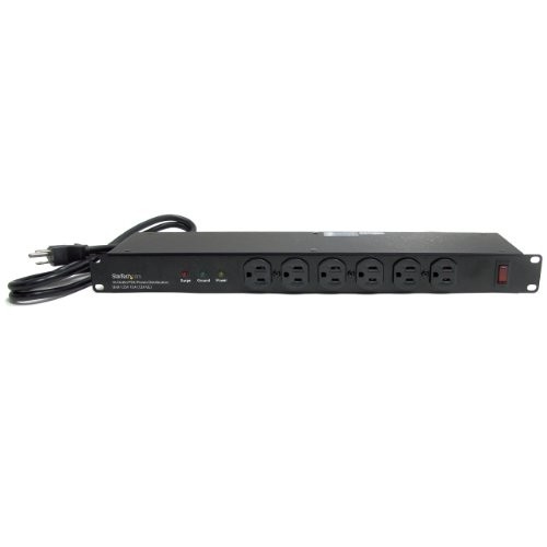 Startech IT RKPW161915 1U Rackmount 16 Outlet PDU 1.8kVA