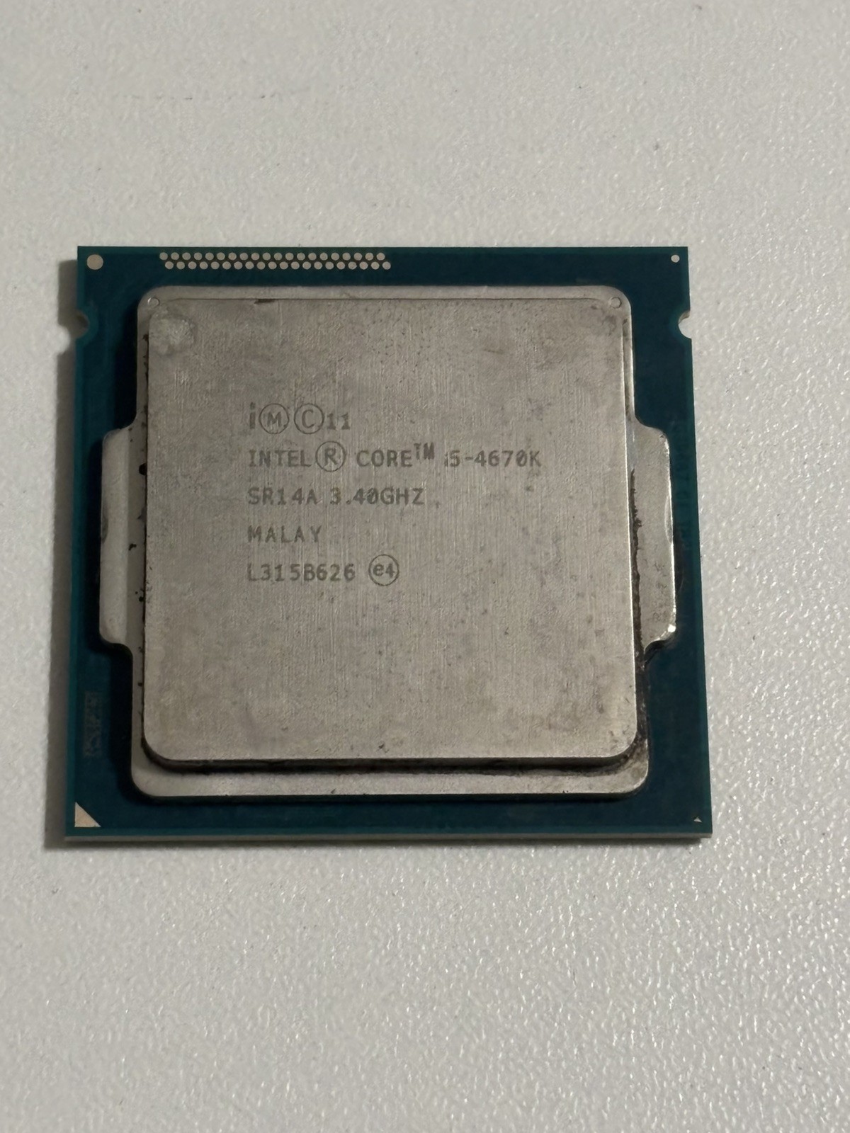 Intel Core i5-4670K 3.40GHz Quad-Core Processor - LGA1150 - SR14A - Tested