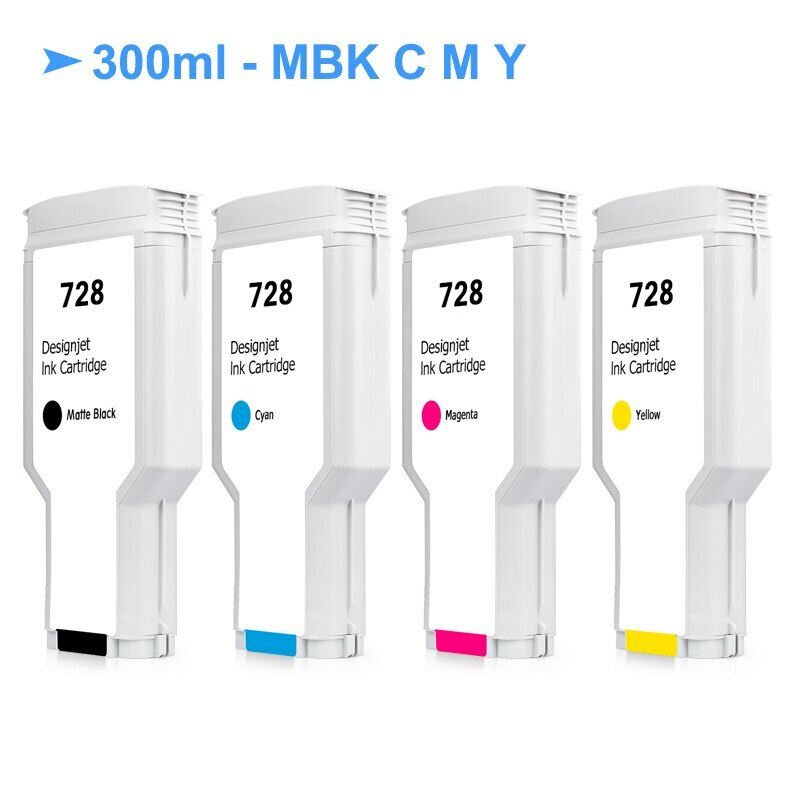 2 Options For HP 728 728XL Compatible Ink Cartridge For HP DesignJet T730 T830