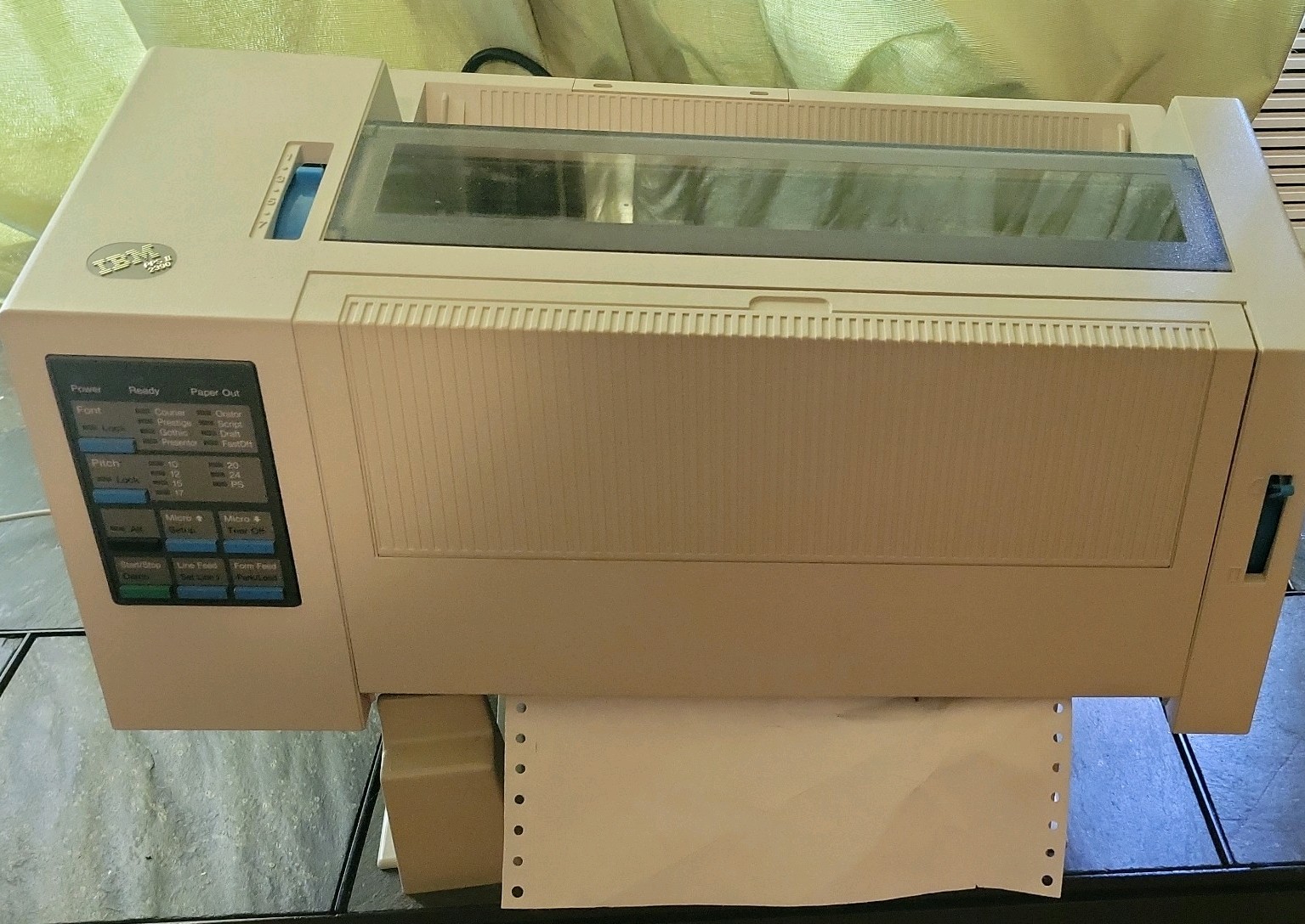IBM 2390 Printer looks super clean