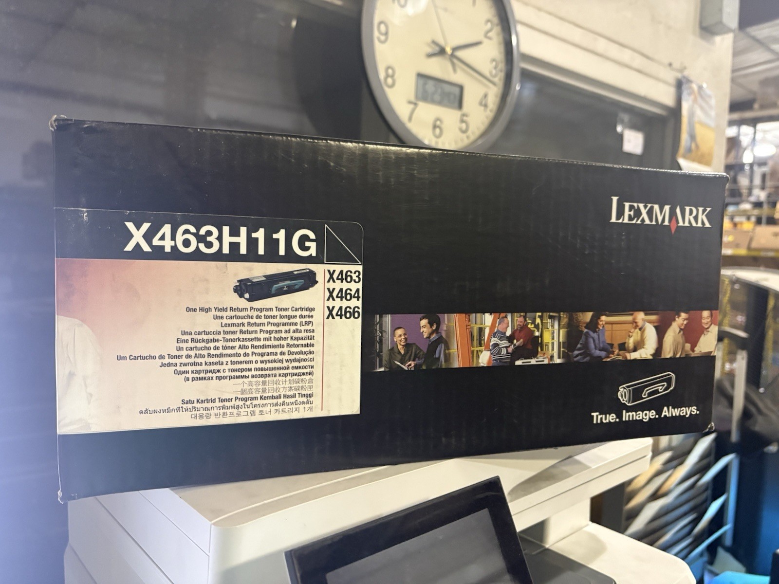 Genuine Lexmark X463H11G Black High Yield Return Program Toner Cartridge