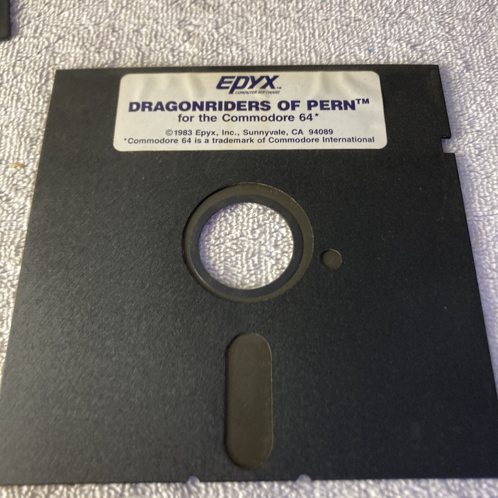 Dragonriders of Pern for Commodore 64 Floppy Disk 1983 Epyx  Untested