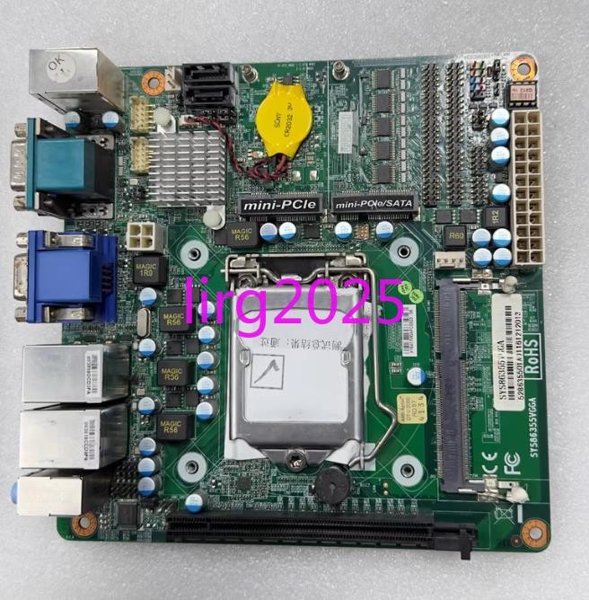1pc used MINI-ITX motherboard GRANTECH SYS86355VGGA
