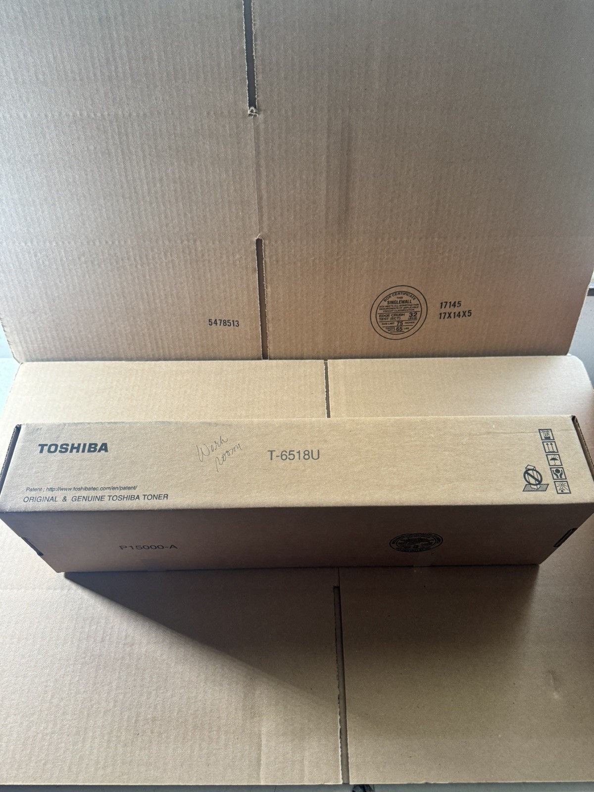 Genuine Toshiba T-6518U Black Toner Cartridge