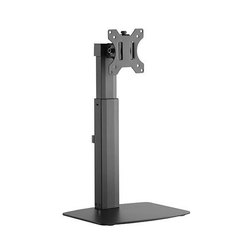 Brateck Single Free Standing Screen Pneumatic Vertical Lift Monitor Stand Fit Mo