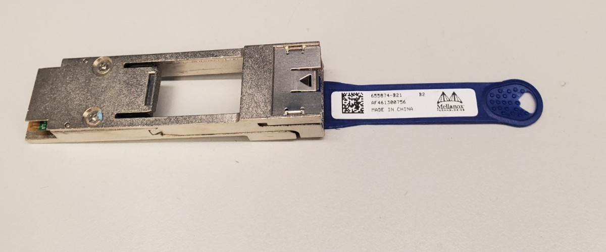 Lot of 4 MELLANOX 655874-B21 QSFP/SFP NETWORK ADAPTER QSFP To SFP+ Adapter