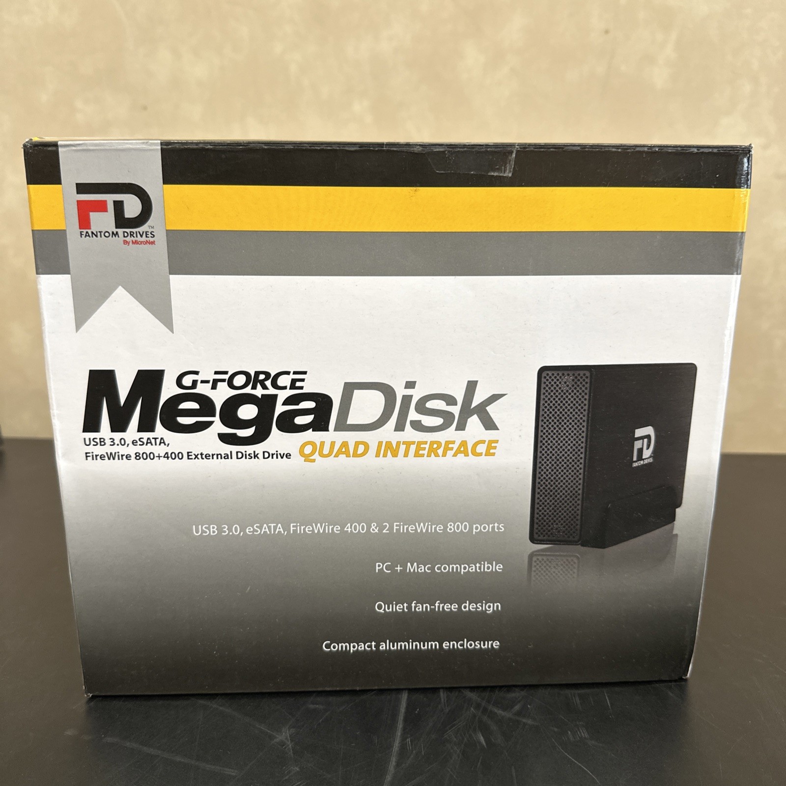 Fantom Drives 2TB External Hard Drive - USB 3.0/3.1