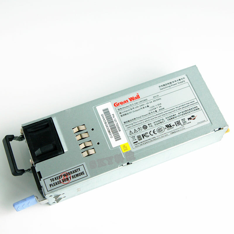 1pcs    GW-CRPS800 800W redundant power server power supply