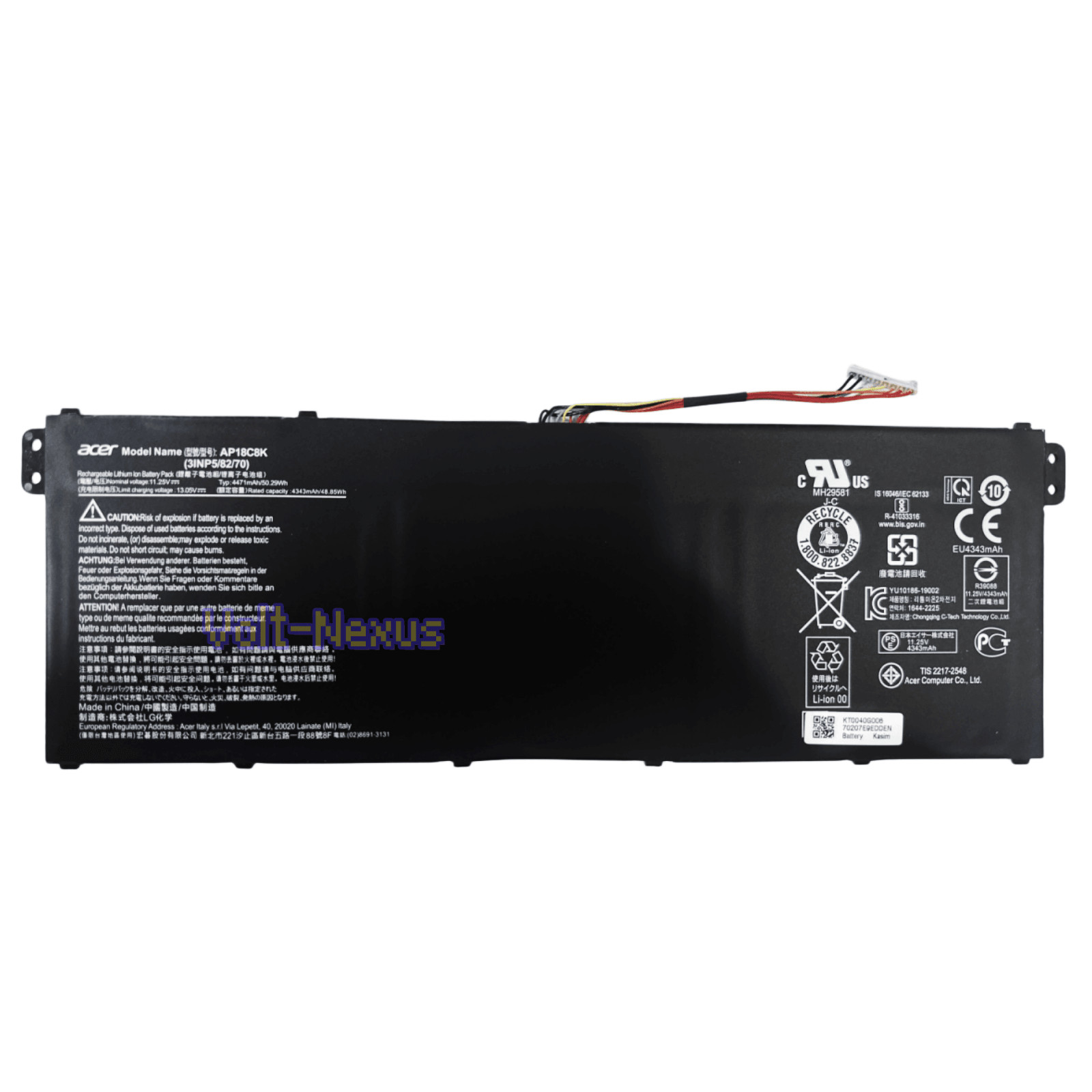 Genuine AP18C8K AC18C8K Battery for Acer Aspire5 A514-52 A515-43 Swift3 SF314-54