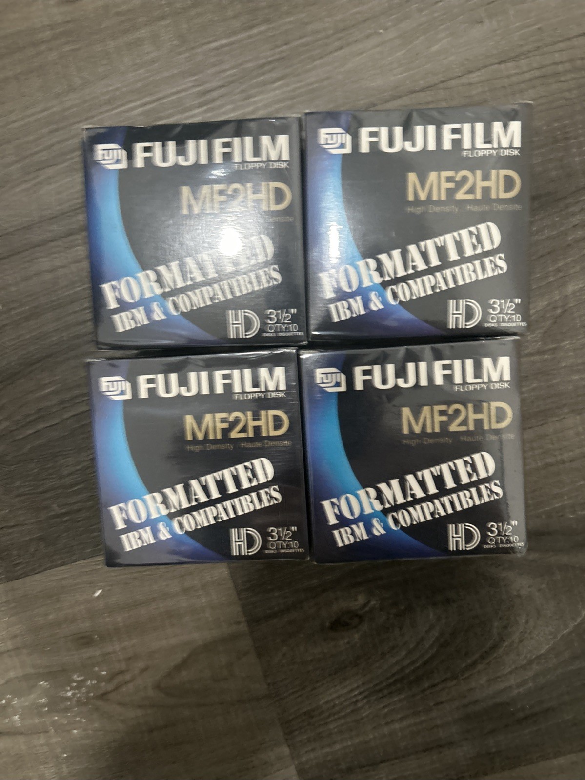 Lot Of 40 Fuji 3.5 PC IBM Format2HD Diskettes High-Density Floppy Disk