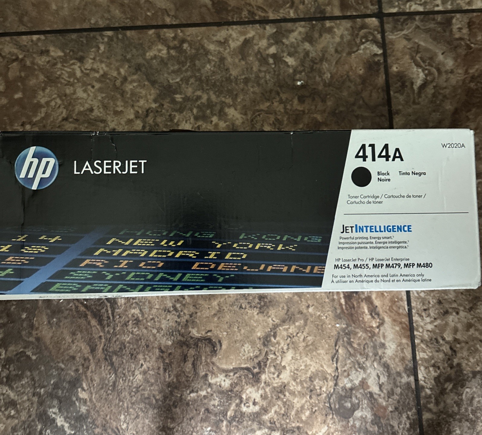 HP 414A W2020A Black Toner Cartridge LaserJet Pro M454 M455 M479 Genuine OEM