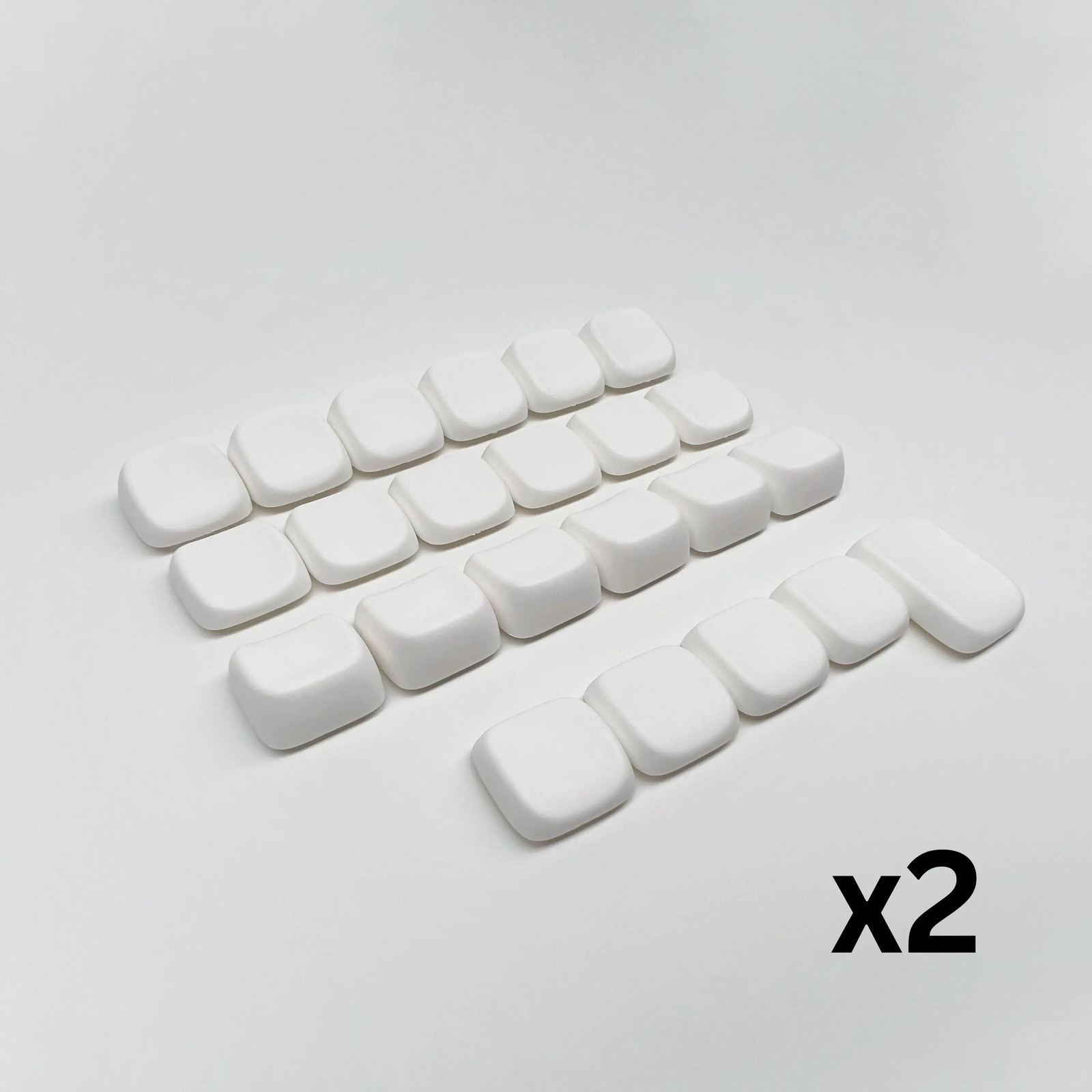 KLP Lamé PBT Low Profile Keycaps for Kailh Choc V1 V2 MX Switches 46/60 Keys