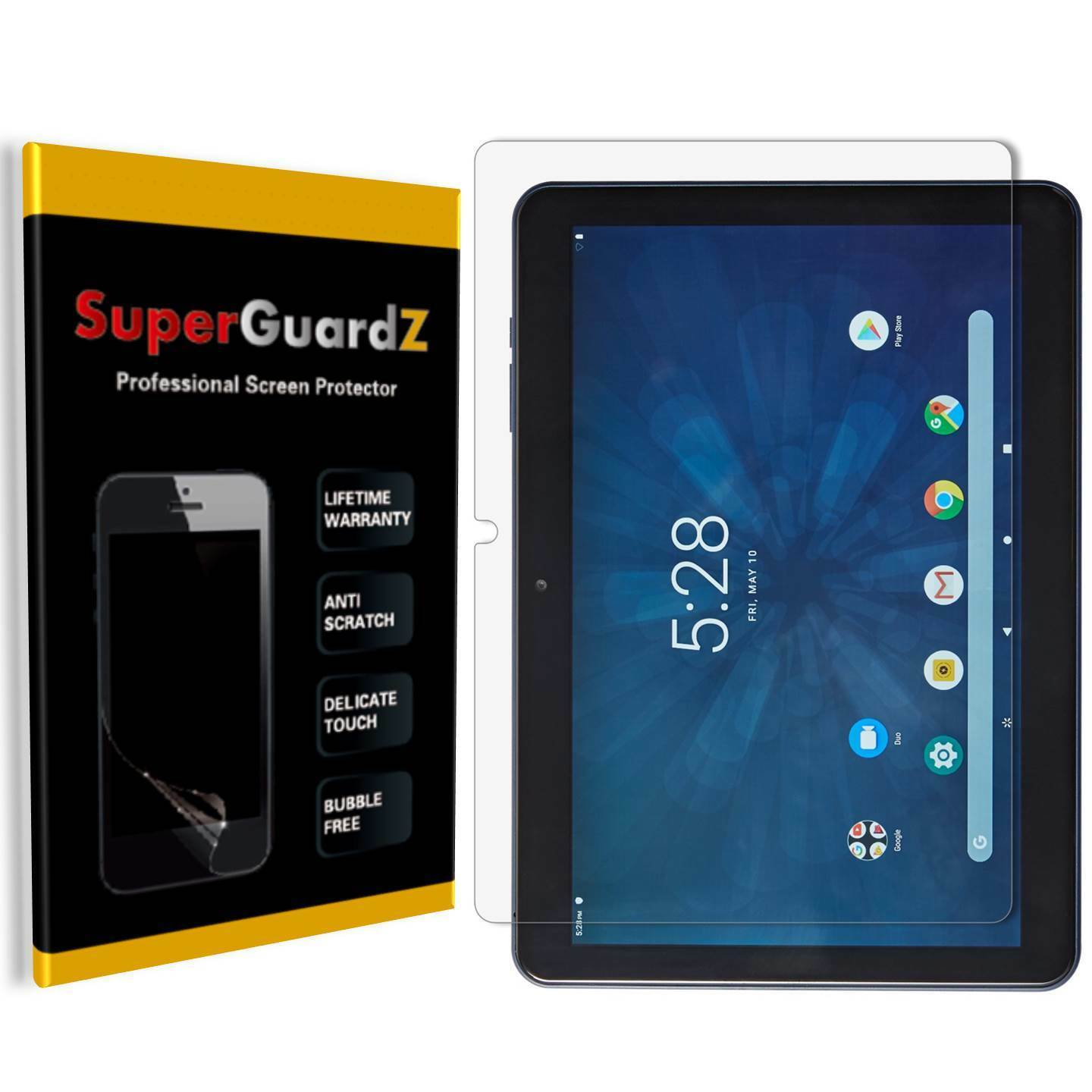 3X SuperGuardZ Anti-Glare Matte Screen Protector Guard For Onn 10.1 Tablet / Pro