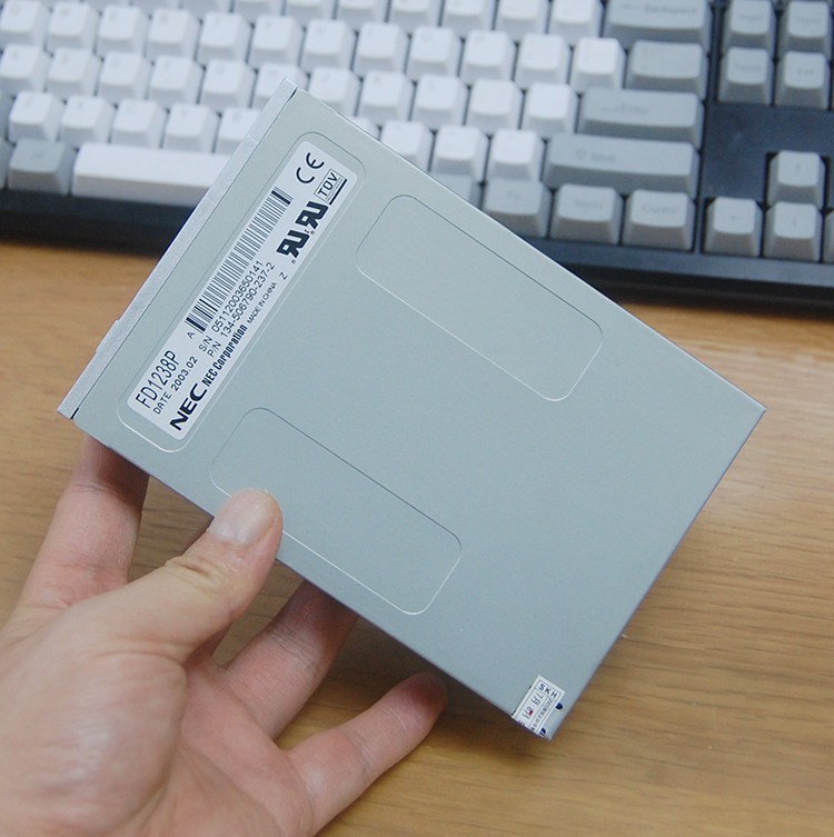 NEC built-in floppy drive, disk drive 3.5 inch 1.44M FD1238P