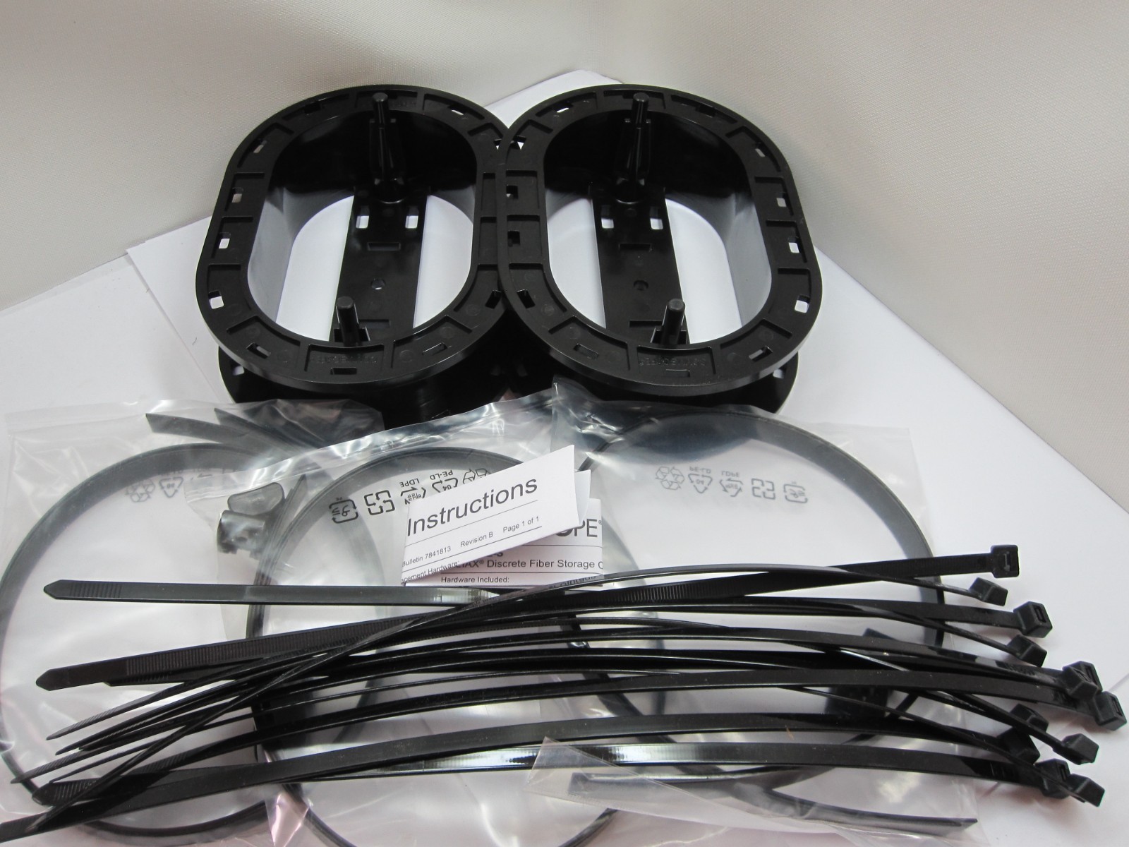 Commscope FBR-COIL-SK3 Excess Fiber Coil Kit. 2 Coils