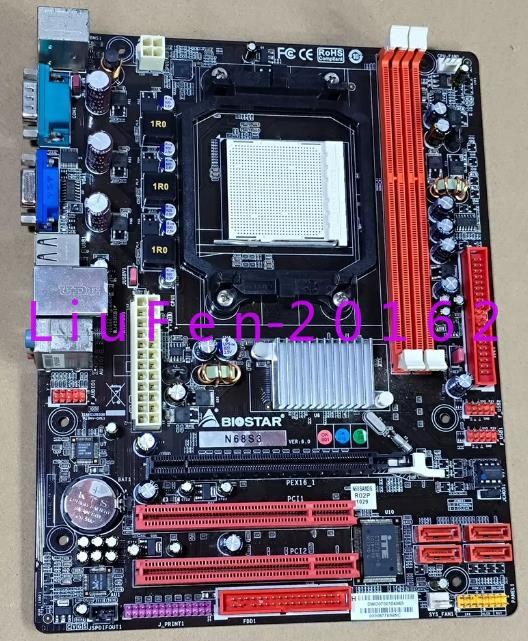1pc used  BIOSTAR N68S3 motherboard