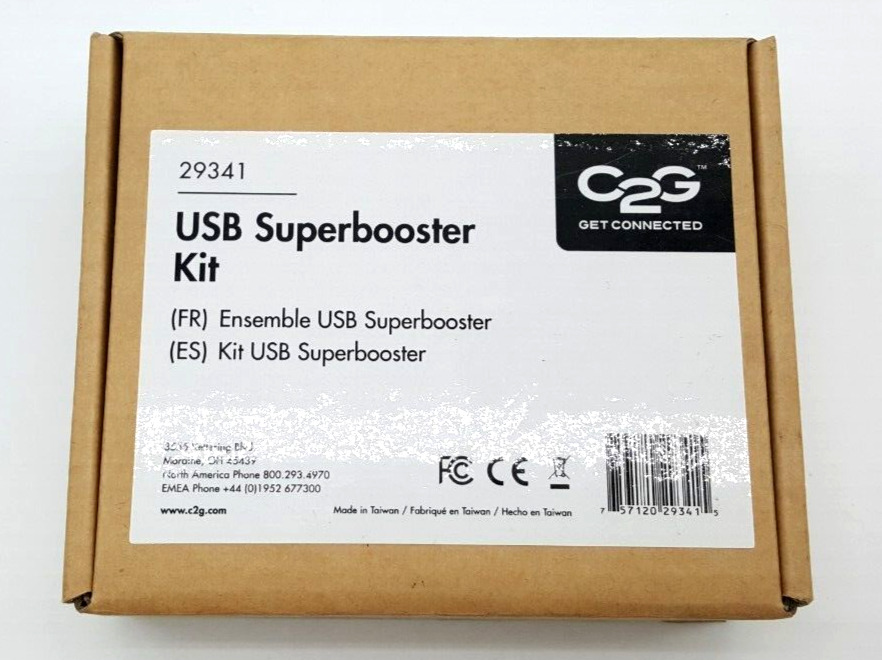 NEW C2G USB Superbooster Extender Kit 29341