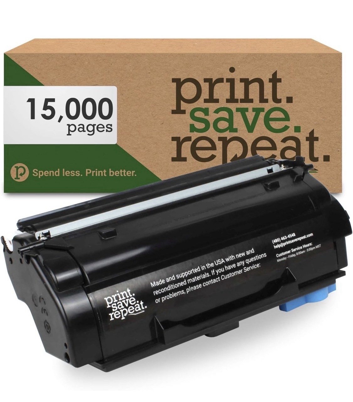 Lexmark 55B1H00 High Yield Reman. Toner Cartridge for Multiple Printers