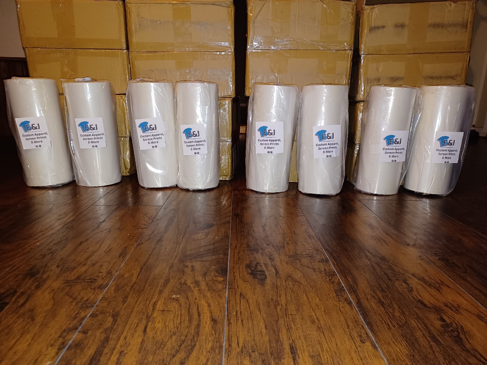 dtf pet film 13x328 rolls double matte and single matte, 5 Layer Coating , Texas