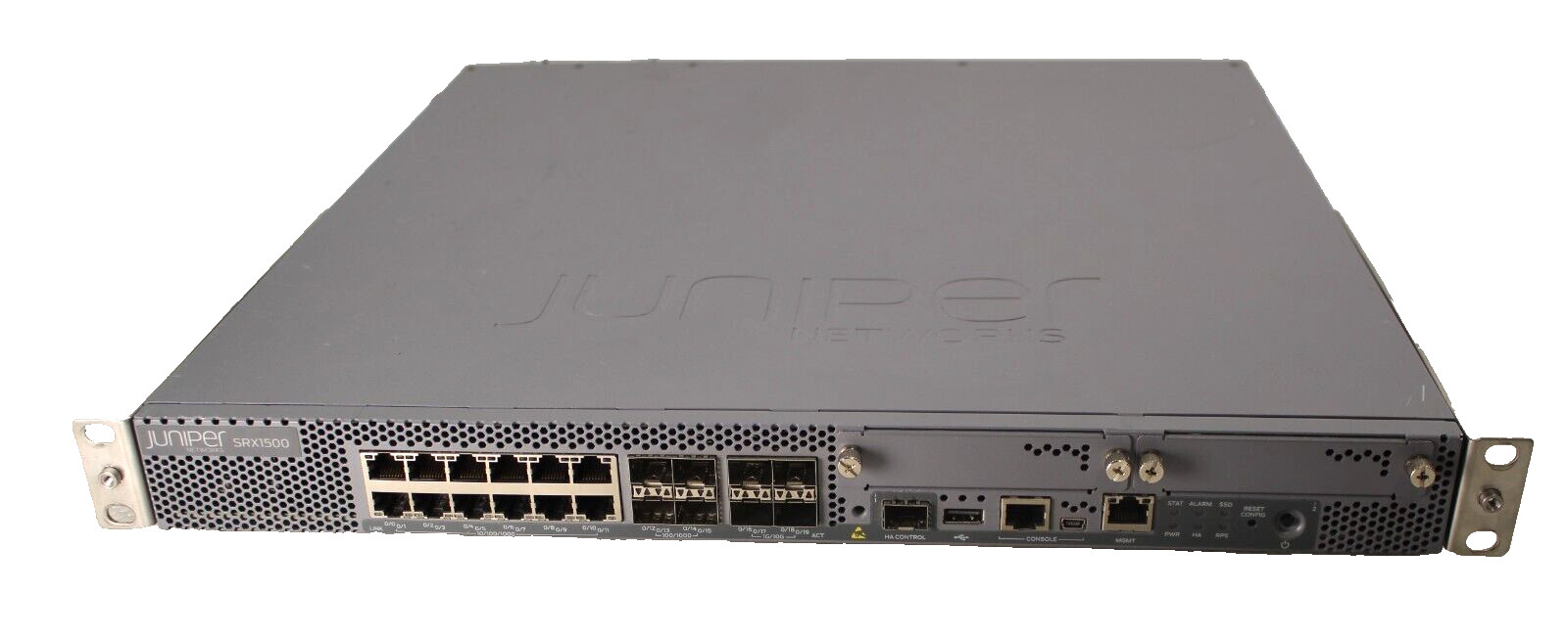 Juniper SRX1500 Network Services Gateway Firewall 750-066121 2*PSU , No HDDs