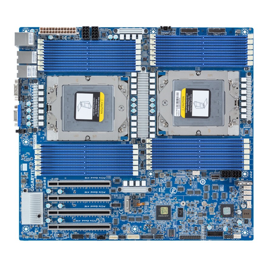 Gigabyte MZ73-LM1 AMD EPYC™ 9004 DP Server Board Gen5 server E-ATX MB 9654 400w-