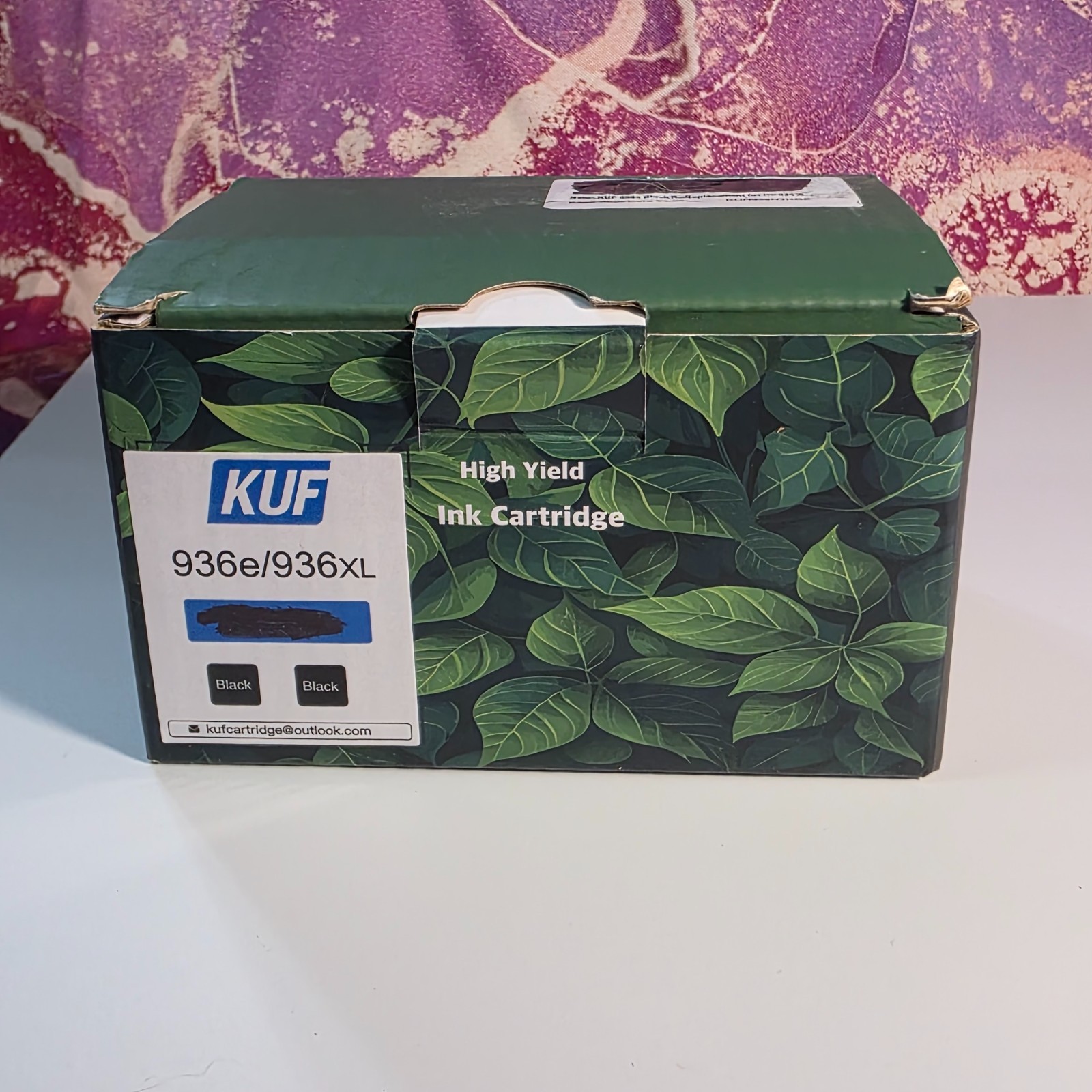 KUF 936e 936XL Black Ink Cartridge V26.3.1 Chip High Yield NEW Open Box 1PK