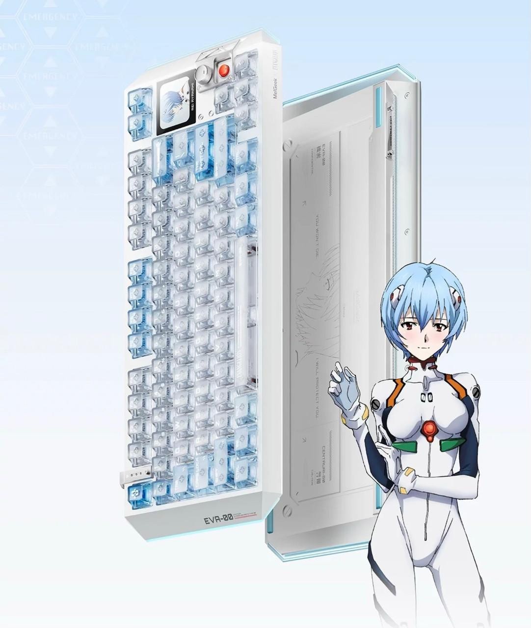MelGeek Evangelion Centauri 80 EVA-00 Rei Ayanami Limited Edition Mechanic Gamin