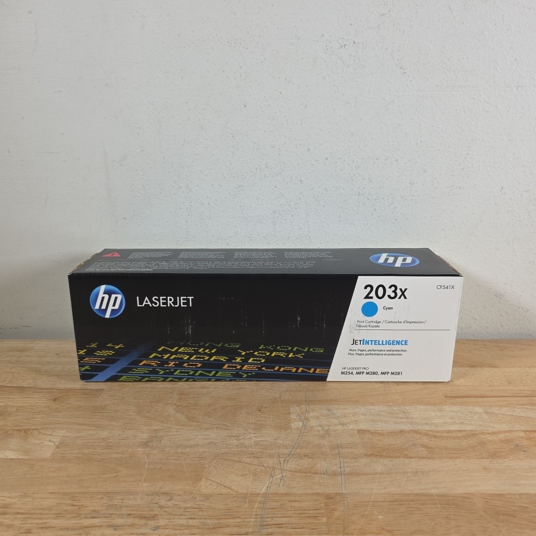 HP 203X Cyan LaserJet Toner Cartridge CF541X New Sealed Read Desc 