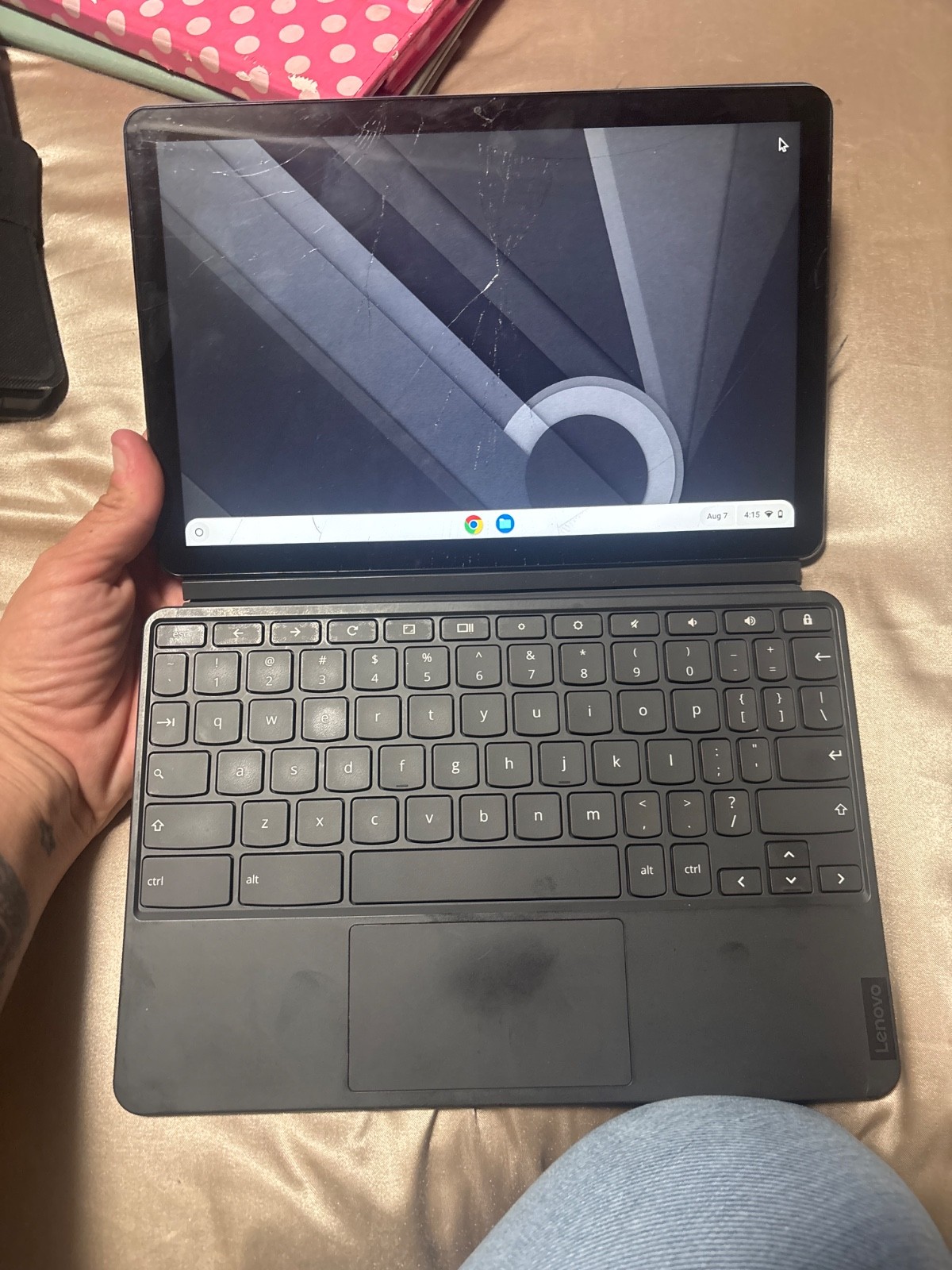 Lenovo Ideapad CT-X636F 10.1" (128GB,MediaTek Helio P60T,2.00GHz,4GB) Chromebook