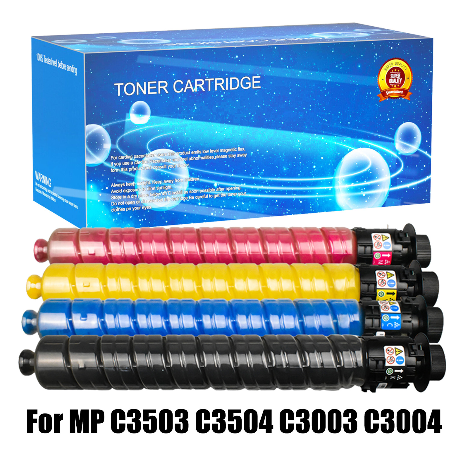 4x C3503 C3003 Toner Cartridge for Ricoh MP Lanier Savin C3503 C3004 C3003 C3504