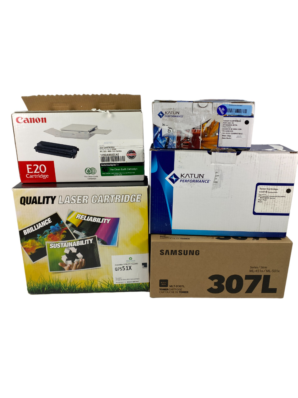 Printer Ink LOT Canon Samsung HP Laser Jet Toner Multiple Models