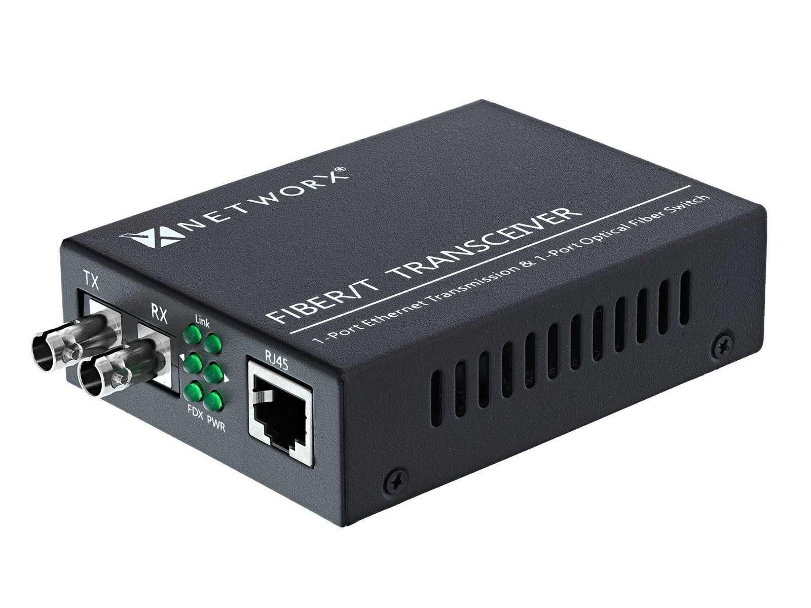 Networx Gigabit Ethernet Fiber Media Converter UTP To 1000Base-SX ST MMF