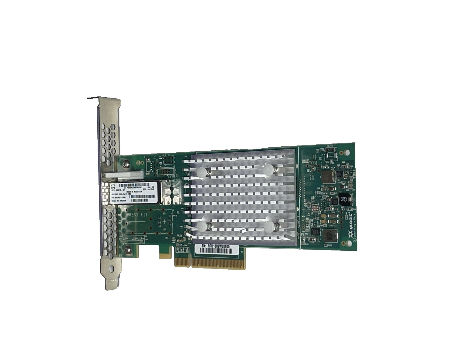HPE 853010-001 SN1100Q 16Gb 1-Port FC HBA QLE2690-HP PN:P9D93-63001 Full Profile