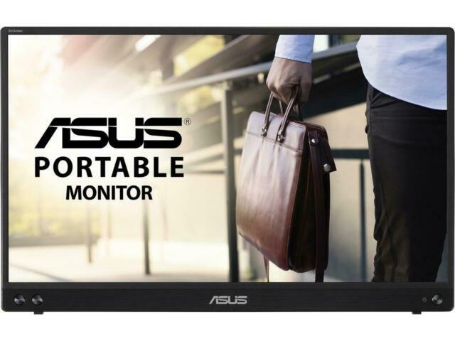 ASUS MB16ACV 15.6 in Zenscreen Wide LCD Monitor - Black