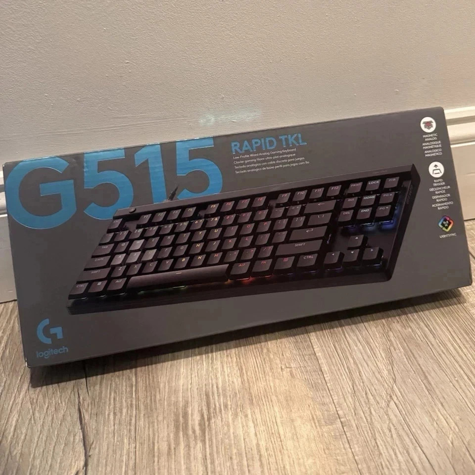 🔥Logitech G515 Rapid Actuation TKL Low-Profile Wired Gaming Keyboard - NEW🔥