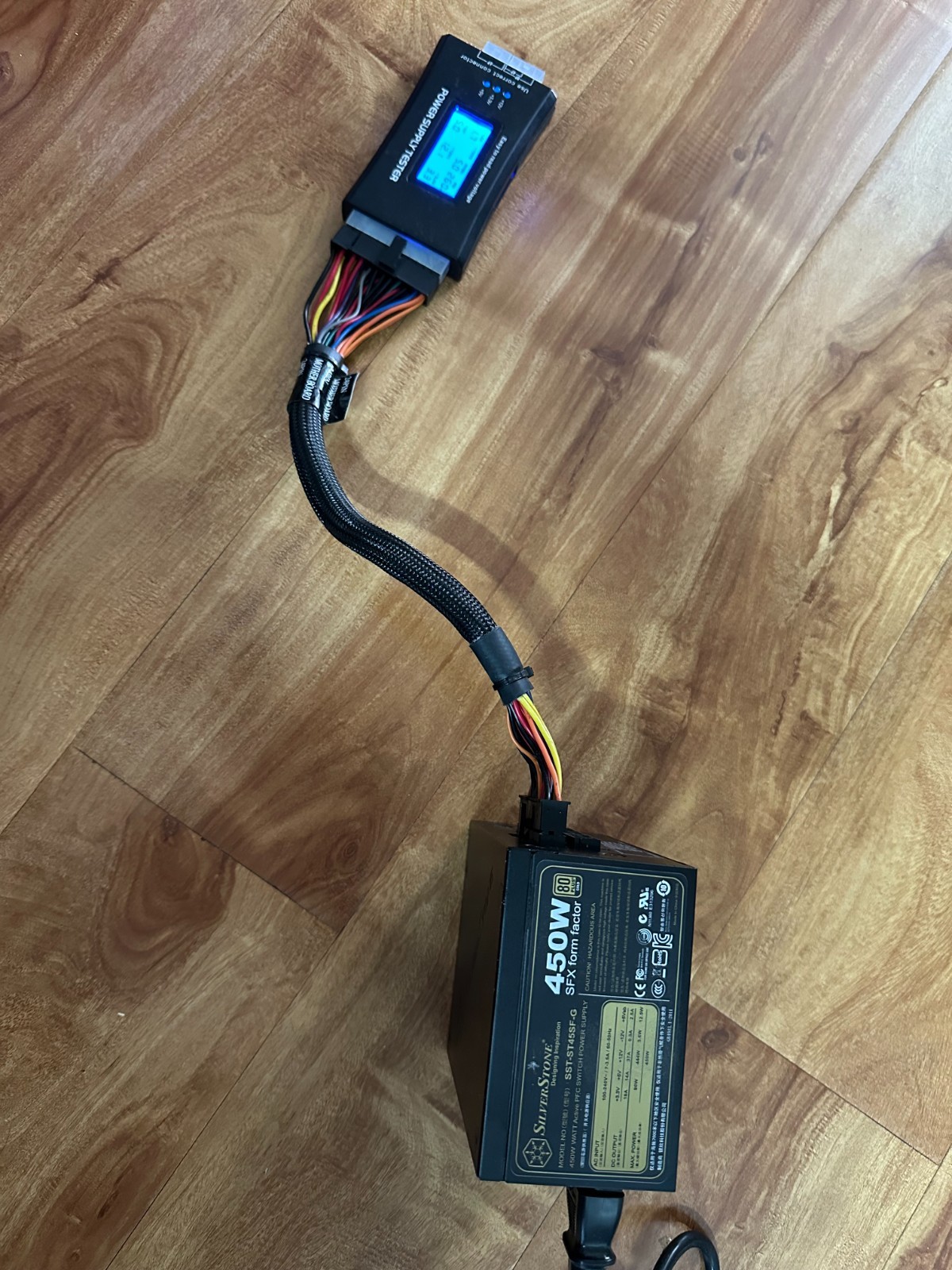 Silverstone ATX SFX Black SS-ST45SF-G Power Supply Unit 450 W 24-Pin