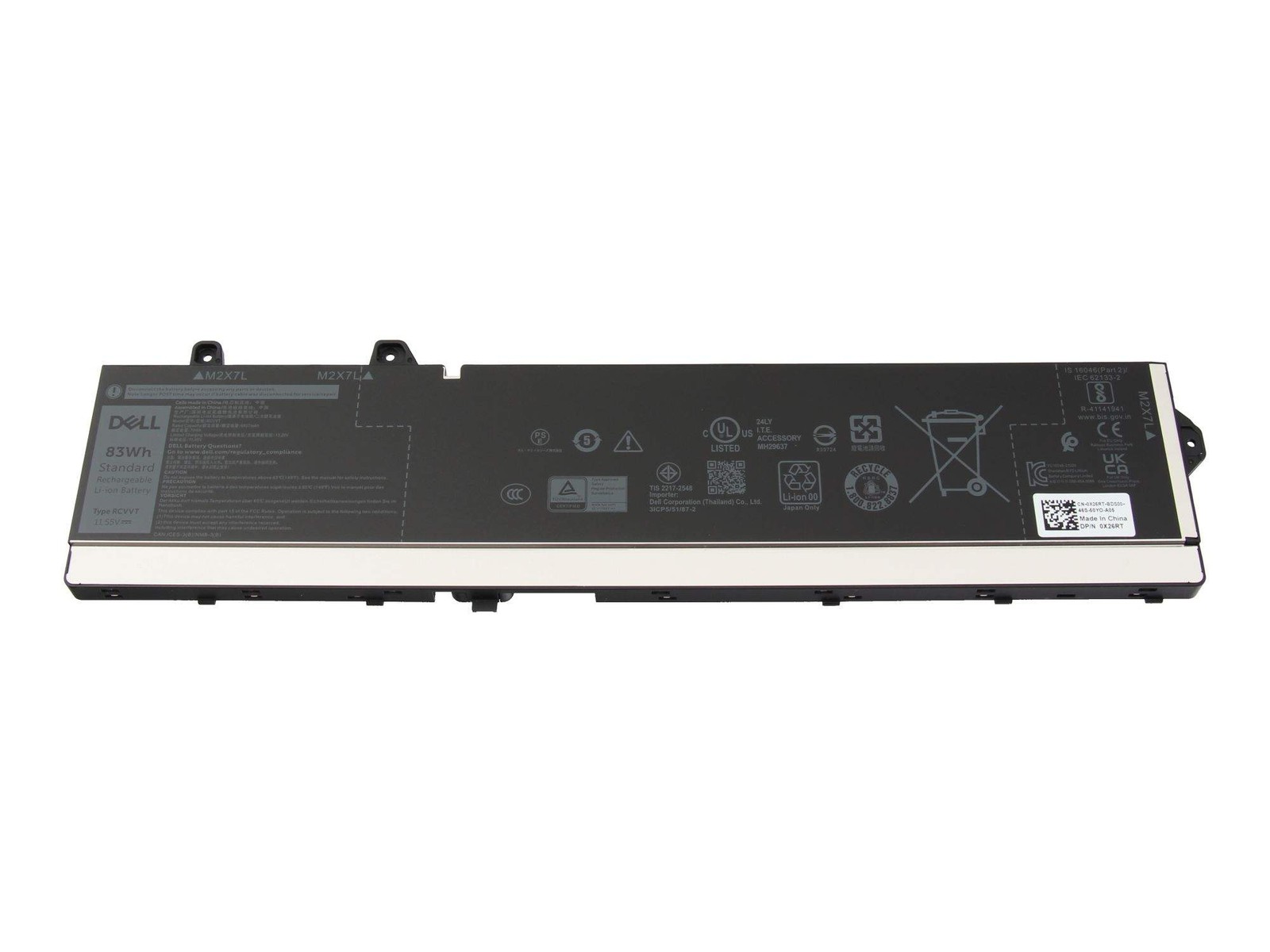 Dell 0RCVVT Battery 83Wh Genuine 6,827mAh ~D~