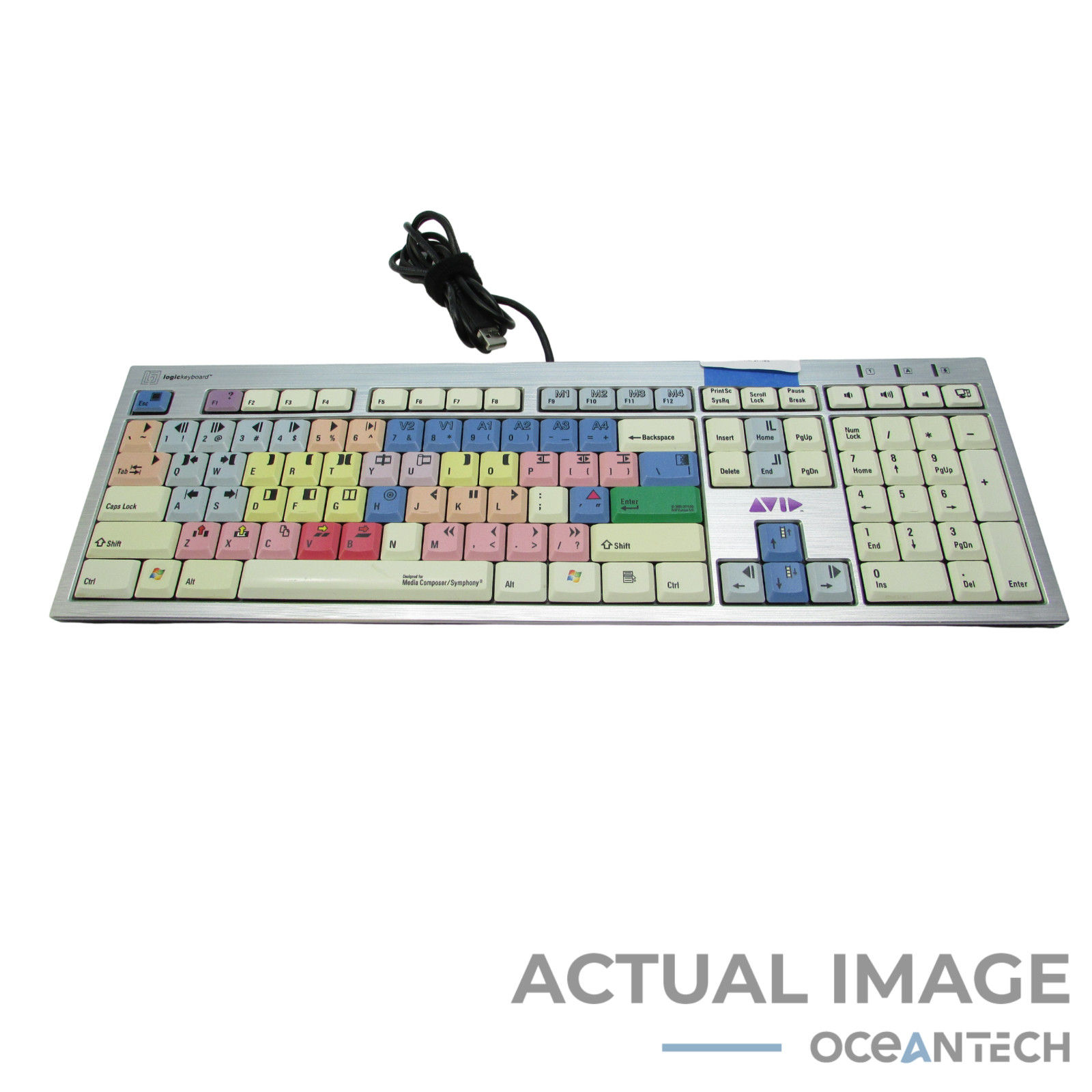 LogicKeyboard Slim Line PC Keyboard LXH-JME7596H Wired USB